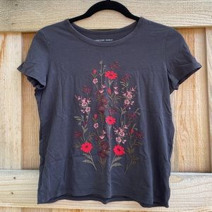 American Eagle Embroidered Tshirt